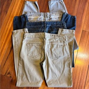 3 Pair of Juniors Size 9 Indigo Rein Jeans